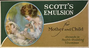 Scott's Emulsion for Mother and Child, Abounds in Health-Building Vitamines