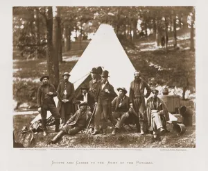 Scouts and Guides to the Army of the Potomac, 1862 (b/w photo) Scouts and Guides to the Army of the Potomac, 1862 (b/w photo)