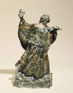 Sculptress at Work; Femme Sculpteur au Travail, 1906 (bronze with green patina) Sculptress at Work; Femme Sculpteur au Travail, 1906 (bronze with green patina)