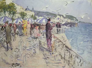Pierre Eugene Montezin Gallery: The Seagulls, 1937 (oil on canvas)
