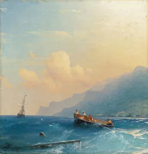Blue Skies Gallery: Searching for Survivors, 1863 (oil on canvas)