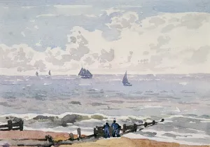 Seascape from the Beach, Aldeburgh (w/c on paper) Seascape from the Beach, Aldeburgh (w/c on paper)
