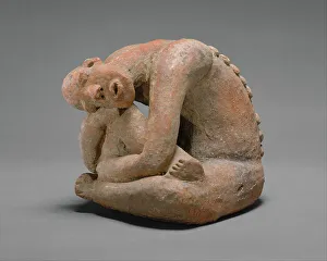 Mali Gallery: Seated Figure, 13th century (terracotta)