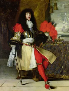 Seated Portrait of Louis XIV (1638-1715) after 1670 (oil on canvas) Seated Portrait of Louis XIV (1638-1715) after 1670 (oil on canvas)