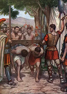Second Samnite War, Battle of the Caudine Forks in 321 BC, the Roman army of the consuls Tiberius Veturius Calvinus Second Samnite War, Battle of the Caudine Forks in 321 BC, the Roman army of the consuls Tiberius Veturius Calvinus