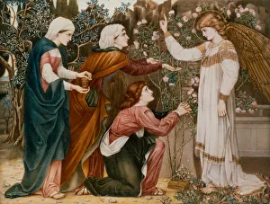 Why Seek Ye the Living Among the Dead?, 1896 (oil on ivorine) Why Seek Ye the Living Among the Dead?, 1896 (oil on ivorine)