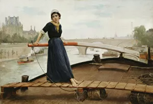 Gangplank Gallery: Along the Seine, 1879 (oil on canvas)
