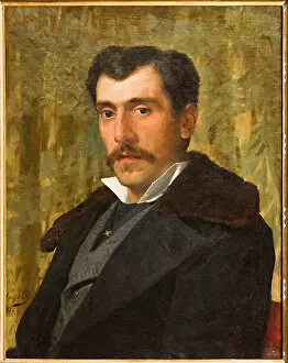 Modena Gallery: Self portrait, 1877 (oil on canvas)