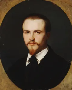 A Self-Portrait, bust length, 1847 (oil on canvas) A Self-Portrait, bust length, 1847 (oil on canvas)