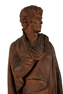 Self portrait, for the decoration of his tomb in the cemetery of Loyasse, Lyon, c Self portrait, for the decoration of his tomb in the cemetery of Loyasse, Lyon, c