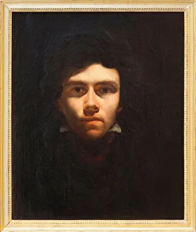 Self-portrait presume by Eugene Delacroix (1798-1863), French painter - Painting attributed to Delacroix - Photography Self-portrait presume by Eugene Delacroix (1798-1863), French painter - Painting attributed to Delacroix - Photography