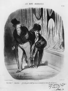 Series Les Bons Bourgeois, Come along, I am telling you the scarf you have Series Les Bons Bourgeois, Come along, I am telling you the scarf you have
