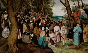 Flemish Art Gallery: Sermon of Saint John the Baptist, 1605-15 (oil on panel)