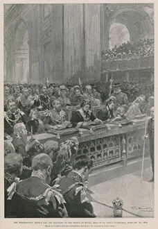 Service of thanksgiving for the recovery of the Prince of Wales from illness, St Paul's Cathedral, London