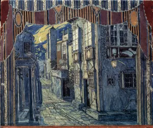 Set Design for The Barber of Seville, by Gioachino Rossini Set Design for The Barber of Seville, by Gioachino Rossini