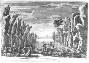 Set design by Torelli for Andromede by Pierre Corneille (1606-84) (engraving) Set design by Torelli for Andromede by Pierre Corneille (1606-84) (engraving)