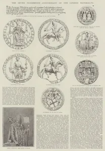 The Seven Hundredth Anniversary of the London Mayoralty (litho) The Seven Hundredth Anniversary of the London Mayoralty (litho)