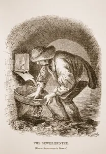 The Sewer-Hunter, from the daguerreotype by Richard Beard The Sewer-Hunter, from the daguerreotype by Richard Beard
