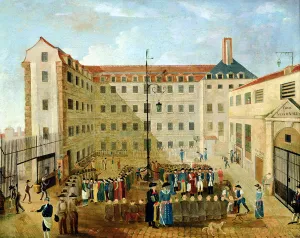 Shackling the Prisoners at Bicetre, 1791 (oil on canvas) Shackling the Prisoners at Bicetre, 1791 (oil on canvas)