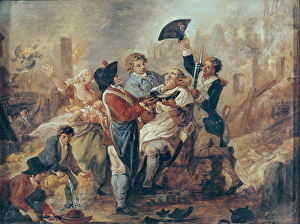 The Shaving Mug of Lille, 1793 (oil on canvas) The Shaving Mug of Lille, 1793 (oil on canvas)