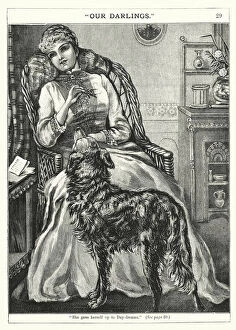 'She gave herself up to Day-dreams' (engraving)