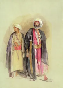 Sheik Hussein of Gebel Tor and His Son, c Sheik Hussein of Gebel Tor and His Son, c