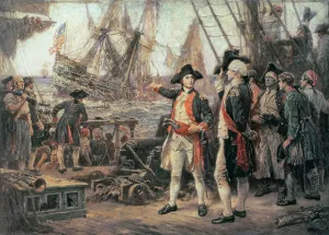 The ship that sank the Victory, 1779 (oil on canvas) The ship that sank the Victory, 1779 (oil on canvas)