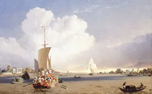 Shipping on the Hooghly River, Calcutta, 1852 (oil on canvas) Shipping on the Hooghly River, Calcutta, 1852 (oil on canvas)