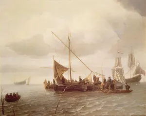 Shipping Scene, 17th century