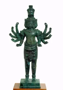 Shiva with many arms and heads, Angkor (bronze) Shiva with many arms and heads, Angkor (bronze)