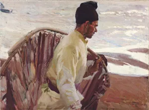 Sorolla Y Bastida Gallery: Shrimp Fisherman, Valencia; Pescador de quisquillas, Valencia, 1908 (oil on canvas)