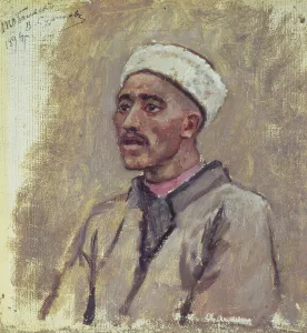 A Siberian Tartar, sketch for Yermak Conquers Siberia, 1894 (oil on canvas) A Siberian Tartar, sketch for Yermak Conquers Siberia, 1894 (oil on canvas)