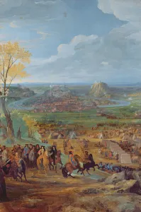 The Siege of Besancon in 1674 by the army of Louis XIV (oil on canvas) The Siege of Besancon in 1674 by the army of Louis XIV (oil on canvas)
