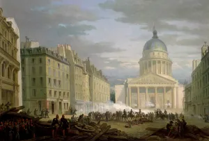 Siege of the Pantheon, 24th June 1848 (oil on canvas) Siege of the Pantheon, 24th June 1848 (oil on canvas)