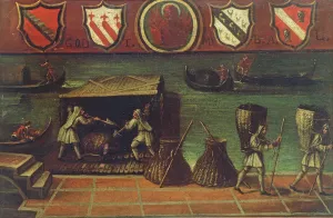 Sign of the Venetian Coal Porters Guild (panel) Sign of the Venetian Coal Porters Guild (panel)