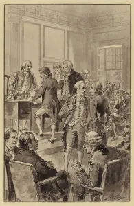 Signing of the Declaration of Independence, 4 July 1776 (litho) Signing of the Declaration of Independence, 4 July 1776 (litho)