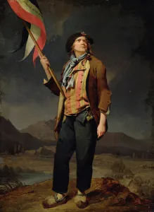 The Singer Chenard, as a Sans-Culotte, 1792 (oil on panel) The Singer Chenard, as a Sans-Culotte, 1792 (oil on panel)