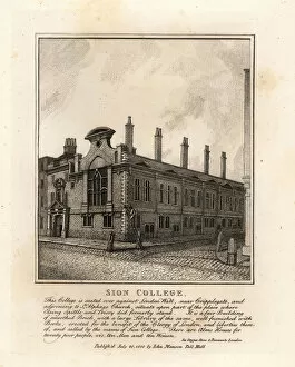 Sion College, at London Wall, near Cripplegate