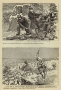 Crimean War Gallery: Sir Garnet Wolseley (engraving)
