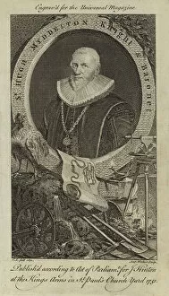 Sir Hugh Myddelton, Knight and Baronet (engraving)