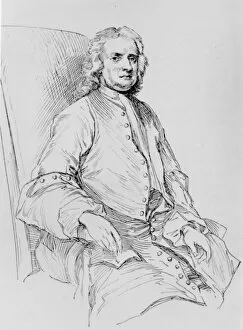 Intellect Gallery: Sir Isaac Newton (litho)