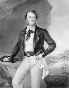 Sir James Brooke (1803-68) Rajah of Sarawak, 1847 (oil on canvas) (b&w photo) Sir James Brooke (1803-68) Rajah of Sarawak, 1847 (oil on canvas) (b&w photo)