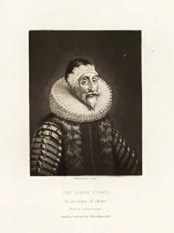 Sir John Coke, Secretary of State to King Charles I. 1814 (engraving) Sir John Coke, Secretary of State to King Charles I. 1814 (engraving)