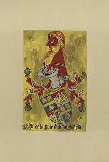 Order Of The Garter Gallery: Sir John de la Pole, duke of Suffolk, c 1472-1491 (chromolitho)