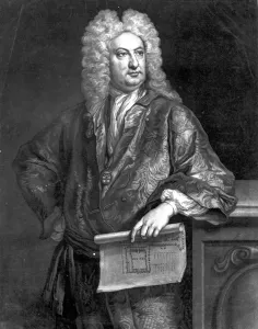 Sir John Vanbrugh, engraved by John Faber the Younger, 1727 (mezzotint) Sir John Vanbrugh, engraved by John Faber the Younger, 1727 (mezzotint)