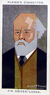 Cigarette Card Gallery: Sir Oliver Joseph Lodge, 1940s
