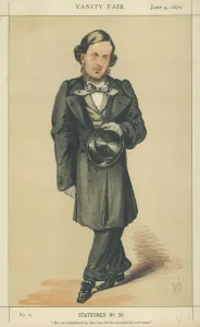 Sir William George Grandville Venables Vernon Harcourt (colour litho) Sir William George Grandville Venables Vernon Harcourt (colour litho)