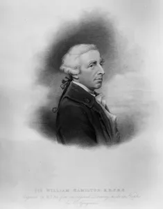 Sir William Hamilton, engraved by William Thomas Fry, 1817 (engraving) Sir William Hamilton, engraved by William Thomas Fry, 1817 (engraving)