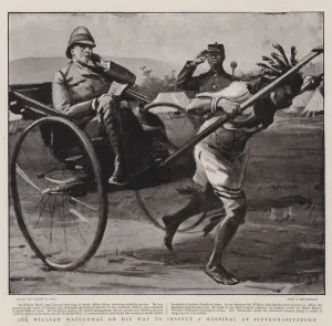 Sir William Maccormac on his Way to Inspect a Hospital at Pietermaritzburg (litho) Sir William Maccormac on his Way to Inspect a Hospital at Pietermaritzburg (litho)