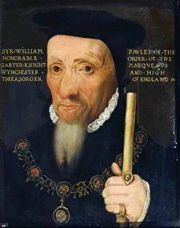 Sir William Paulet (1474/5-1572) 1st Marquess of Winchester (oil on panel) Sir William Paulet (1474/5-1572) 1st Marquess of Winchester (oil on panel)